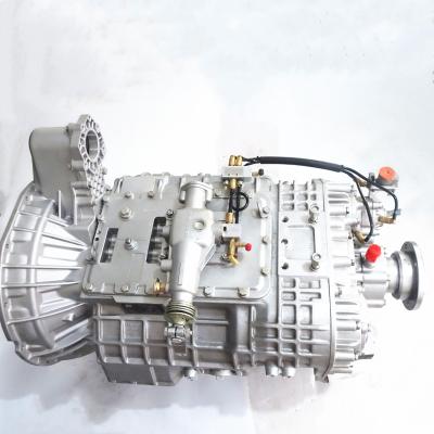 China Used In HOWO Gearbox High And Low Conversion Original Quality Gearbox Shaftue Gearbox à venda