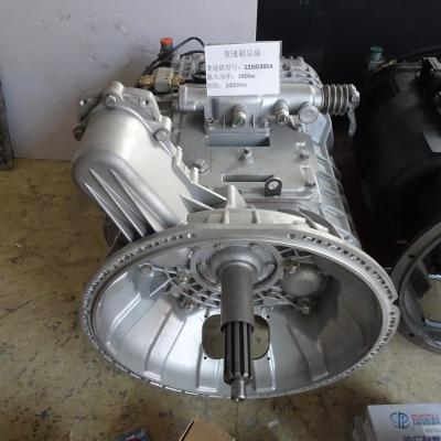 China Hot-selling gearbox assembly Faster 12-speed aluminum shell gearbox assembly 12JSD200A gearbox transmission for sale