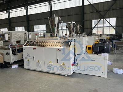 China Línea de producción de paneles de techo de PVC de 400-600 mm Siemens Control PLC en venta