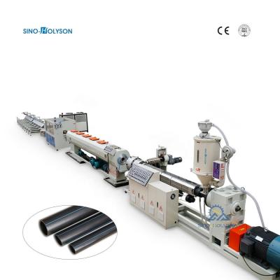 China Máquina de fabricación de tuberías de plástico HDPE/PE para tuberías de precisión de 75 rpm en venta