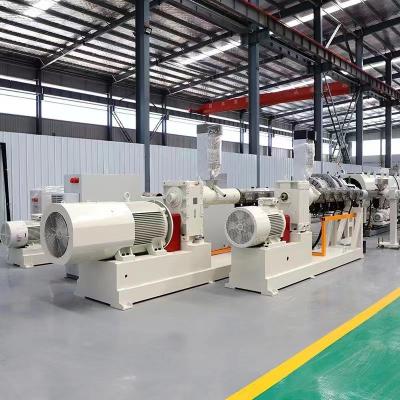 China 90 Rpm HDPE/PP Pipe Making Machine For HDPE Water Supply Pipes for sale