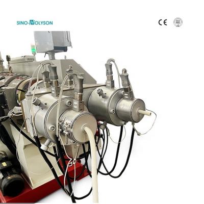 China Máquina de fabricação de tubos de conduta de PVC de diâmetro 16-40mm 16-63mm 22kw à venda