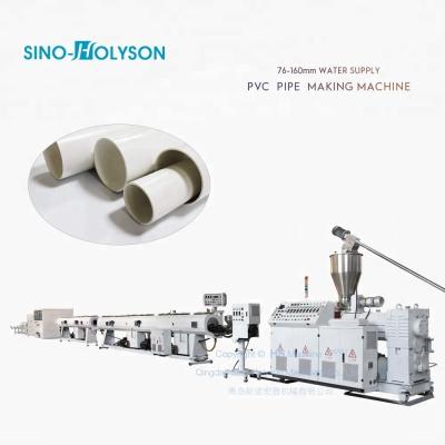 China Extrução de tubos de plástico de PVC de dois parafusos cônicos contra rotação 380V 50HZ 3Ph à venda
