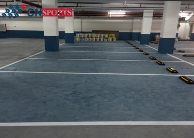 China Capa anti del suelo del garaje del resbalón, piso de epoxy del garaje del aparcamiento en venta
