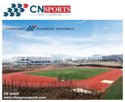 China Aislamiento térmico para todo clima de funcionamiento sintético de la pista de IAAF en venta