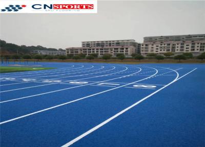 China ISO PU Running Track Anti UV Synthetic Jogging Track Sandwich System for sale