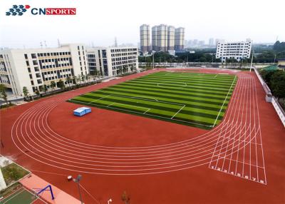 China 8mm High School Running Track Waterproof Shock Absorption Jogging Track for sale