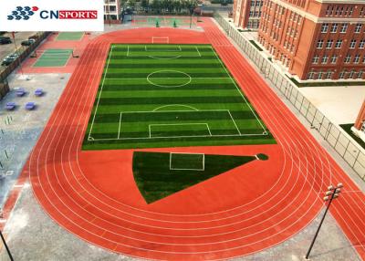 China ISSS Seamless Polyurethane Sports Floors Anti Skidding Athletic Running Track for sale