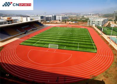 China Resistência impermeável do tempo da anti pista de atletismo sintética estática à venda