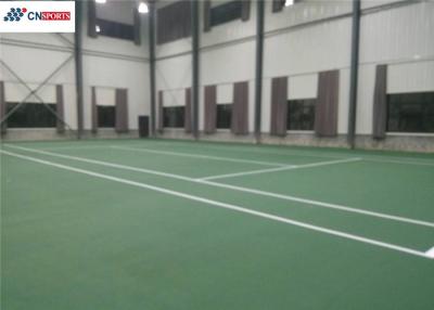 China Permeation-Type Primer and High Adhesion And Weatherability Silicon PU Tennis Flooring for sale