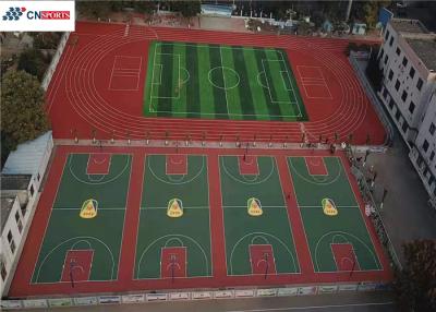 China Outdoor Synthetic Basketball Court Flooring Silicon PU for sale