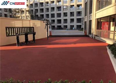 China Diapositiva anti insonora laminada roja de EPDM de la prenda impermeable de goma móvil del suelo en venta