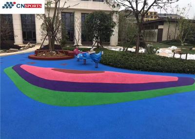 China Colored Granules EPDM Rubber Flooring Soundproof UV Resistant for sale