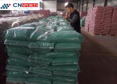 中国 赤い緑のEpdmのゴム製 パン粉のスポーツの運動場および人工的な草のInfilling 販売のため