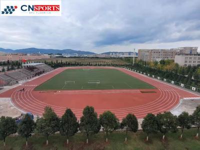 China Soundproof Anti UV Synthetic Jogging Track Rubber Flooring Running Track for sale