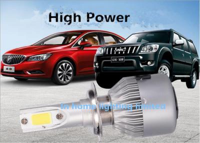 China 35 W H1 H4 9004 Car Aviation Aluminum LED Headlight Bulbs 5000LM for sale