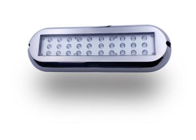 China 90W IP68 Marine LED Light / Blue White Stainless Steel Underwater Boat Light for sale
