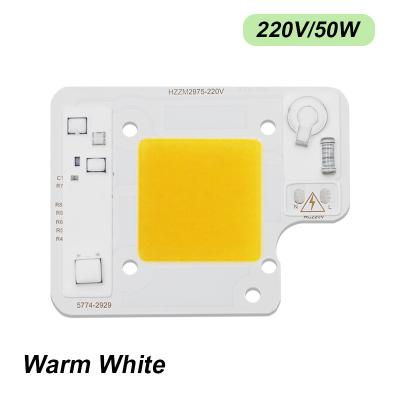 China Cold White 50W LED Chip 240V No Need Driver For Greenhouse Lights Plant for sale