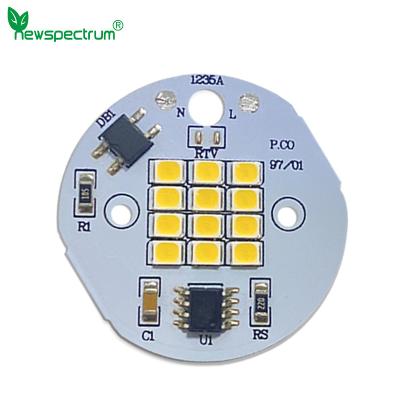 China 35mm Round 50w SMD LED Chip 3000K For GU10 Downlight Spotlight for sale