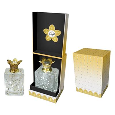 China OEM Custom Printed Perfume Boxes Grey Board Recycled Materials for sale