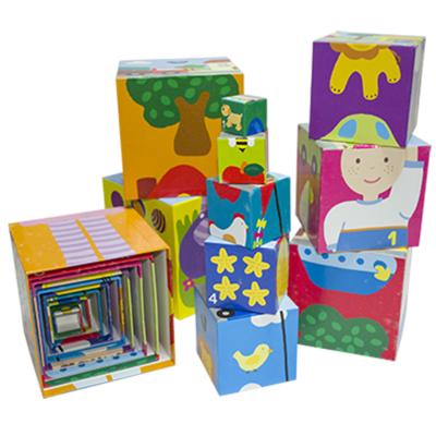 China 4C Offset Printing Custom Toy Packaging Boxes With Spot UV Gloss Varnish for sale