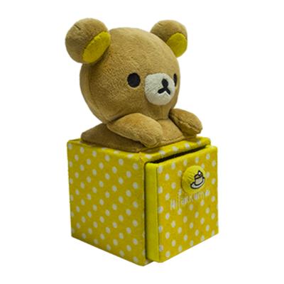 China Personalized Bear Toy Box Essentials Bear Gift Box Recycled Materials for sale