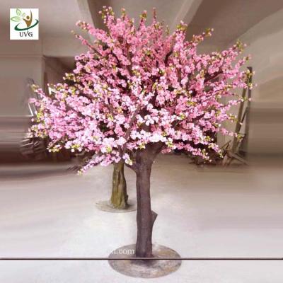 China UVG CHR055 Artificial Peach Blossom Tree decorative wedding landscaping 6ft high for sale