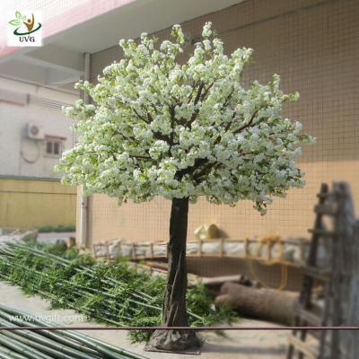 China UVG CHR018 Artificial White Cherry flower Big Tree for wedding home christmas decoration for sale