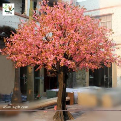 China UVG CHR007 Wedding Decoration Artificial Cherry Blossom Trees Pink color for sale