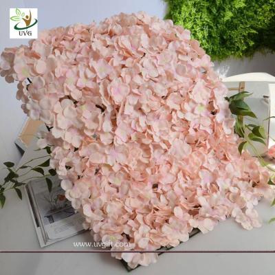 China UVG cheap photography backdrops in artificial hydrangeas for wedding flower wall decoration CHR1135 for sale