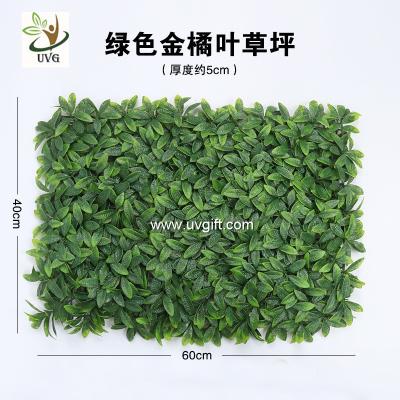 China UVG home garden plastic artificial grass turf for indoor wedding decoration GRS33 for sale