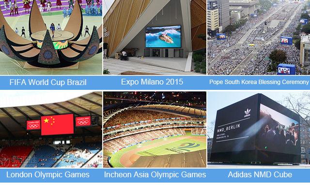 Full Color LED Display in Portugal Stadium/Gymnasium Center