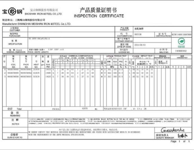 15NiCuMoNb5 W-Nr 1.6368 High Alloy Welded Steel Pipe Price
