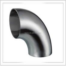 Stainless steel pipe fittings SS304 SS316 SS201 202 304L Sanitary stainless steel 90D welded elbow price