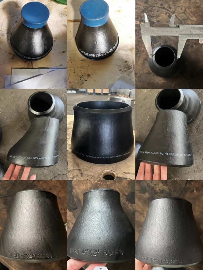 ASME/ANSI B16.9 Carbon Steel 234 WPB 5InchX6Inch SCH40 Pipe Fittings Concentric Eccentric Reducer in Stock