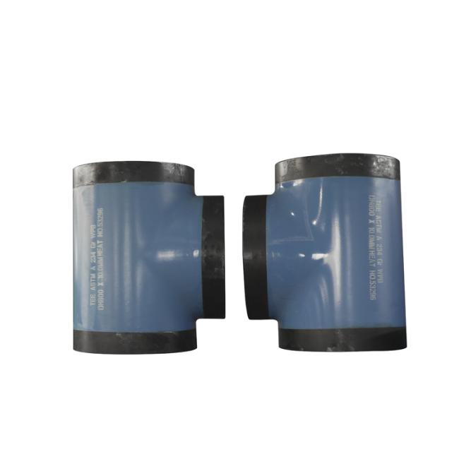 Customizable Nickel Alloy ASME 16.9 BLUE tee straight Tee