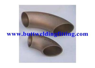 China Copper Nickel  90/10 Pipe Fittings 45 / 90 Degree Bend / Elbow ASTM B466(151) UNS C70600 for sale