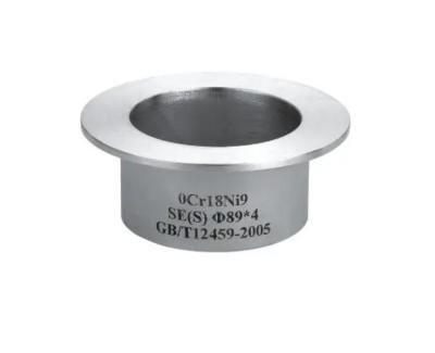 China Butt Weld Fitting SS Stainless Steel Butt Welded Fitting Pipe Lap Joint Stub End for sale