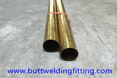 China JIS GB UNS 70/30 Seamless Copper Nickel Pipe / Water Heater Tube for sale