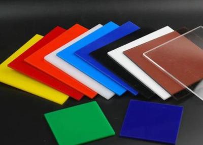 China ISO9001 2mm 3mm Colored Tinted Cast Acrylic Sheet for sale