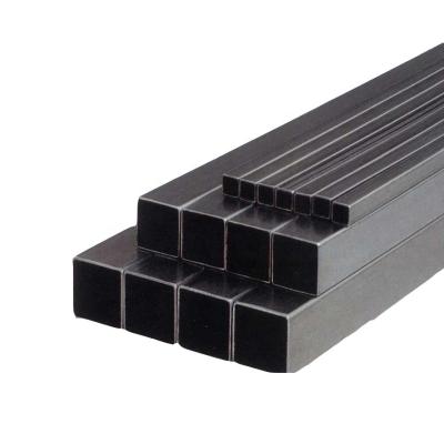 Chine Tuyau de place/tube en acier de place/tuyau d'acier carré noir foncé à vendre