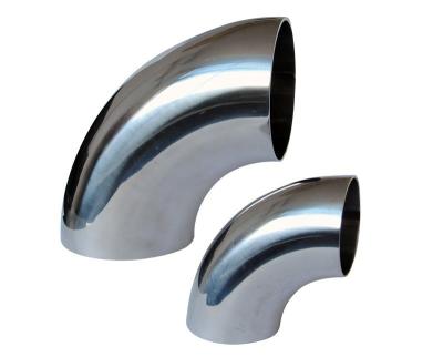 China 304 316 321 Stainless Steel Elbow 180 90 45 60 30 15 Degree Manufacturer for sale
