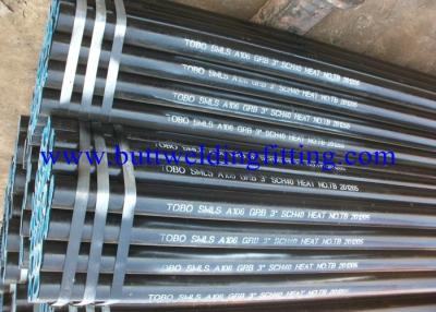 China ASTM A106 Grade B' Schedule 80 Carbon Steel Pipe For Shipbuilding / Petrochemical for sale