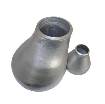 China Hot Sale At Low Prices Ss Pipe Reducer Silver Steel Pipe Reducer for sale