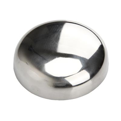China Own Manufacturer High Standard Stainless Steel Sanitary Welding Pipe Fitting End Cap for sale
