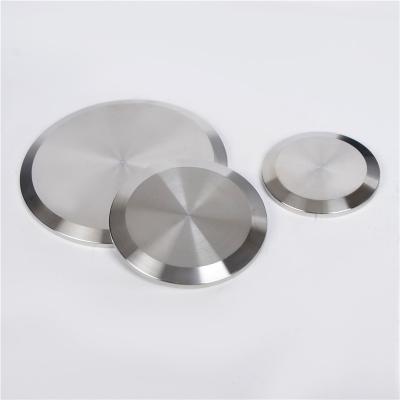China Wholesale Custom Stainless Steel Pipe Fitting Flat Clamp Cover End Cap for sale