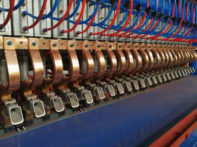 Китай Steel 3kw Power Wire Mesh Making Machine With PLC Control System продается