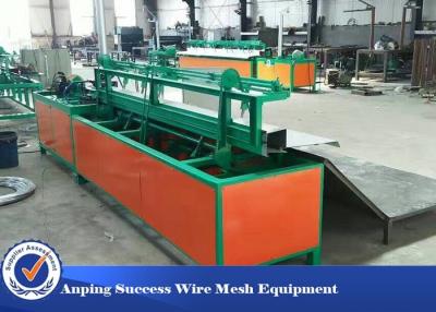 China Galvanized Wire Fencing Mesh Making Machine / Diamond Chain Link Manufacturing Machine à venda