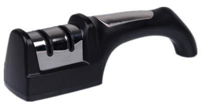 China Black Diamond Wheel Knife Sharpener , Plastic Knife Sharpener With Color Box for sale