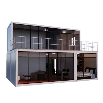 China 20ft Prefab Shipping Container Office Readymade Cabin House Earthquake Proof for sale